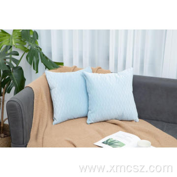 Pin tuck colorful comfortable indoor cushion covers